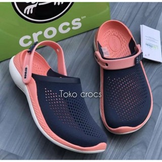 Crocs Literide 360 รองเท้าแตะลําลอง สําหรับสตรี 360 อุดตัน