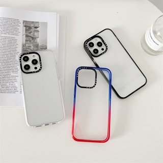 Casetifg เคสโทรศัพท์มือถือ ซิลิโคน TPU แข็ง กันกระแทก ไล่โทนสี คุณภาพสูง พร้อมกล่อง สําหรับ iphone 11 12 13 14 Pro Max 11 14