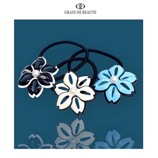ยางมัดผมcellulose จากเกาหลีแบรนด์ GRAIN DE BEAUTE