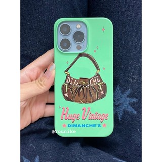 เคสโทรศัพท์มือถือ สีน้ําตาล สไตล์เรโทร สําหรับ 13pro 14promax 11 12