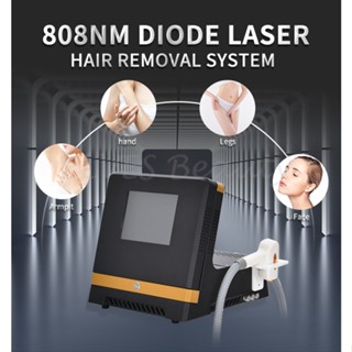 Portable Professional 808nm Diode Laser Hair Removal Machine High Power Permanent Painless Hair Removal For Salon Use PG