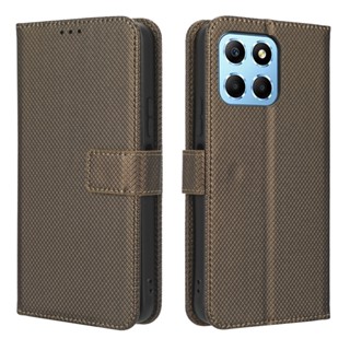 เคสสำ Honor X6 X 6 HonorX6 Case PU Leather Flip Case เคสโทรศัพท์มือถือ พลิกซองโทรศัพท์