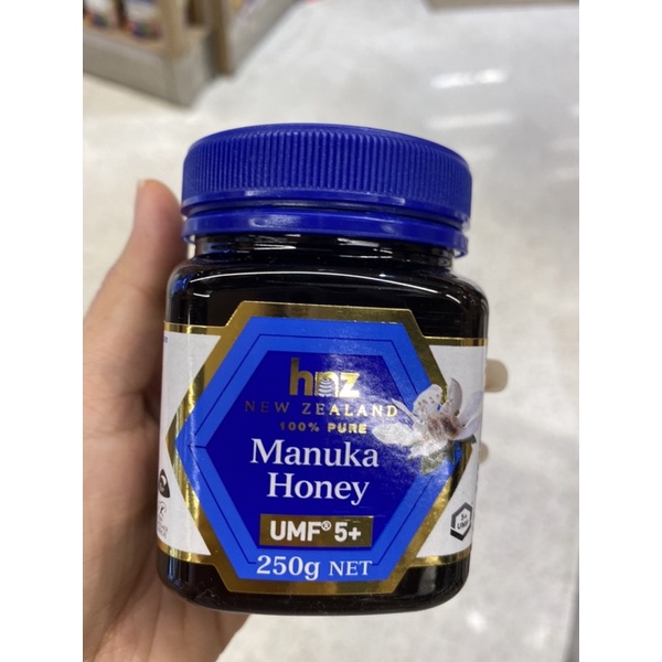 น้ำผึ้ง ตรา ฮันนี่ นิวซีแลนด์ 250 G. 100% Manuka Honey UMF 5+ ( New Zealand ) น้ำผึ้ง มานูก้า 100% มานูก้า ฮันนี่ ยูเอ็มเอฟ 5+