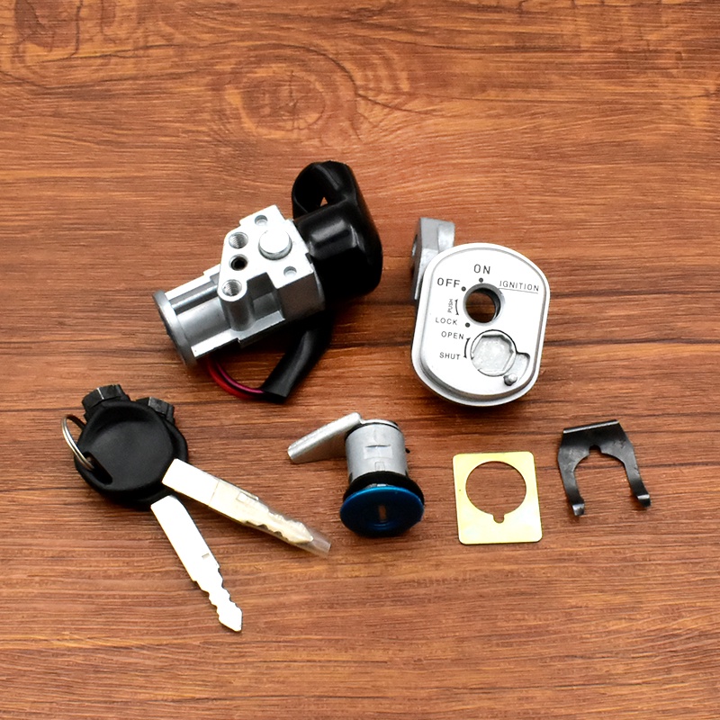 สวิทกุญแจ เวฟ125R เเบบนิรภัยชุดใหญ่ สวิทกุญแจWave125-R นิรภัยชุดใหญ่ พร้อมกุญเเจ2ดอก เเข็งเเรง ใช้ทนทาน - รูปที่ 2