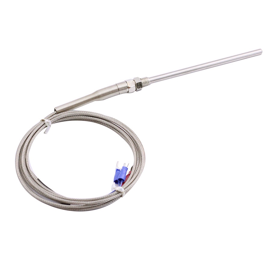 เซ็นเซอร์อุณหภูมิ PT100 M8 Probe 15 ซม. สามสาย 2 ม