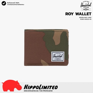 กระเป๋าสตางค์ ⌇ Herschel ⌇ รุ่น Roy ⌇ สี Woodland Camo ⌇ สินค้าของแท้ 100% จากตัวแทนจำหน่ายโดยตรง