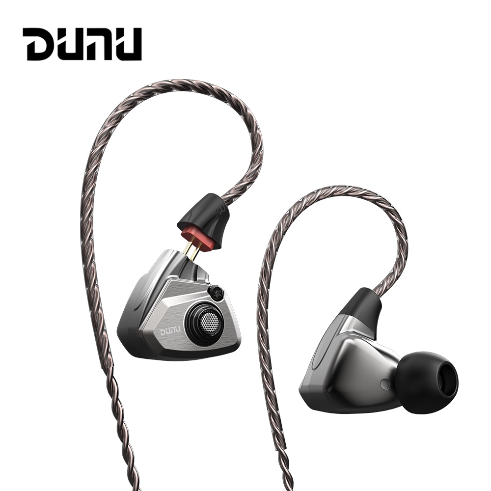 DUNU TITAN S In-ear Earphone IEM 11mm Dynamic Driver Earbuds 0.78mm High-purity Silver-plated Copper