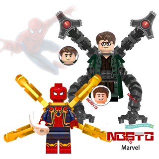 ฟิกเกอร์ Spiderman Doctor Octopus Green Goblin Marvel The Avengers Doctor Strange Mysterio ขนาดเล็ก KT1055