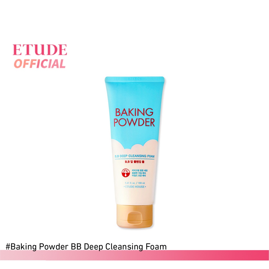Baking Powder B.B Deep Cleansing Foam (160 ml) อีทูดี้ โฟมล้างหน้า