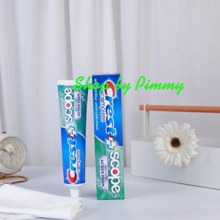 ยาสีฟันนำเข้าจากอเมริกา Crest Complete Plus Scope Advanced Active Foam Toothpaste 184 g ( 1 หลอด)