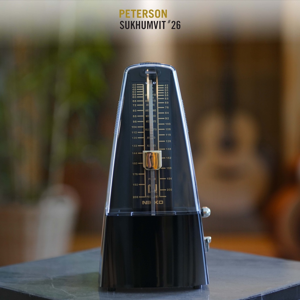 Nikko Metronome Standard Black เมโทรนอม ผลิตในประเทศญี่ปุ่น