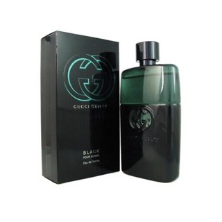 น้ำหอม แท้ 100% จากชอปในไทย Gucci Guilty Black Pour Homme Eau De Toilette  หอมกลินอะโรมาติกเย้ายวนใจ กลิ่น sport