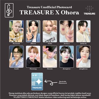 [TREASURE Replica] โฟโต้การ์ด TREASURE X OHORA UNOFFICIAL