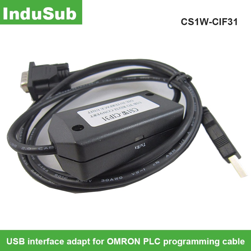 YY ใช้งานร่วมกับ CS1W-CIF31 อะแดปเตอร์อินเทอร์เฟซ USB programg สําหรับ OMR PLC USB-RS232 สายแปลง 1.5
