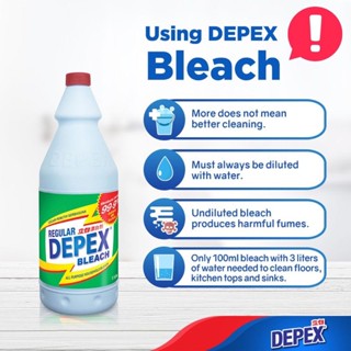 ไฮเตอร์มาเล DEPEX bleach น้ำยาซักผ้าขาวและสี ปริมาณ 500 ml.