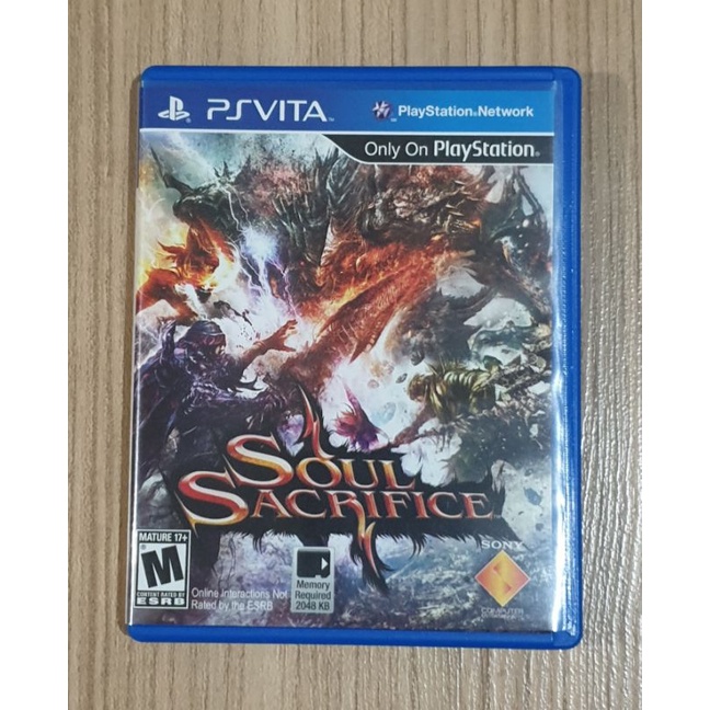 แผ่นเกม PS Vita มือสอง Soul Sacrifice (Zone1)