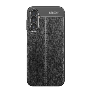 เคสโทรศัพท์ซิลิโคน TPU แบบนิ่ม กันกระแทก ลายลิ้นจี่ สําหรับ Samsung Galaxy A14 5G