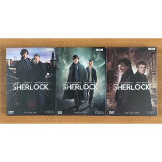 (ขายรวม) DVD : Sherlock ซีซั่น 1, 2, 3 เชอร์ล็อก สุภาพบุรุษยอดนักสืบ [มือ 2 ปกสวม] Benedict Cumberbatch