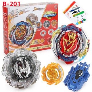 Beyblade B-201 B-198 B-176 Zest Achilles Gyro Transmitter Sticker Set Kids Gifts