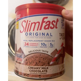 SlimFast Original Creamy milk chocolate Shake Mix 14 shakes