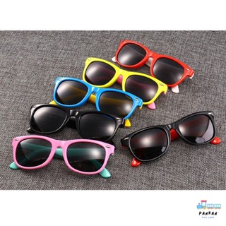 ‼‼‼ พร้อมส่ง แว่นกันแดดเด็ก แว่นเลนส์ Polarized แว่นเด็ก แฟชั่น บิดได้ งอได้ ไม่หัก