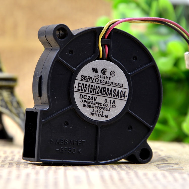 BLOWER 5 ซม. 5015 24V 0.1A E0515H24B8ASA64 CENTRIFUGE FAN TURBINE FAN