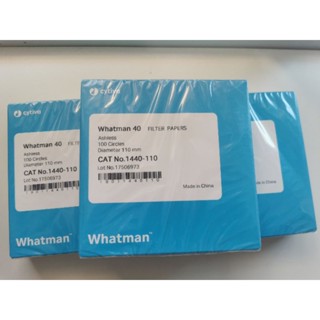 กระดาษกรอง Whatman​เบอร์40 dia 110mm.