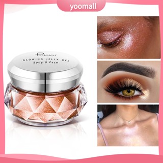 /YO/  Pudaier 10g Jelly Face Highlight Liquid Eyeshadow Body Glitter Powder Cosmetic