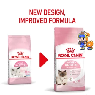 Royal Canin Kitten 2kg / Mother & Babycat 2kg โรยัลคานิน อาหารแม่แมว ลูกแมว ถุงขนาด 2 กิโลกรัม