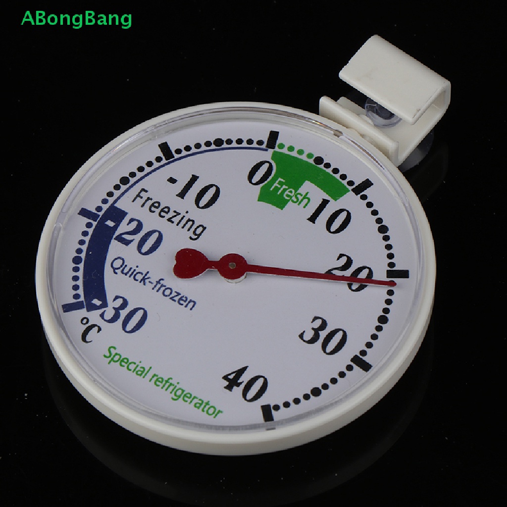 Abongbang เครื่องวัดอุณหภูมิตู้เย็น ตู้แช่แข็ง เทอร์โมมิเตอร์ตู้เย็น เกจวัดอุณหภูมิ บ้าน ดี