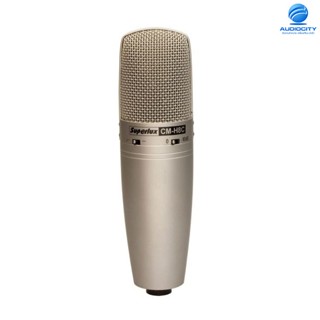 SUPERLUX CM-H8C ไมค์สตูดิโอ Large Diaphragm True Condenser Microphone with Polar Pattern Omnidirectional,Cardioid