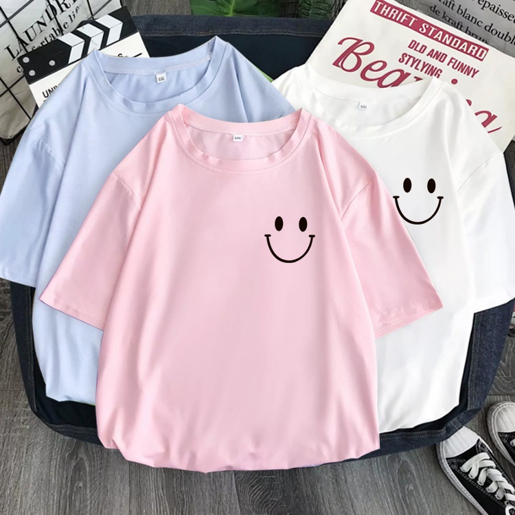 D270(พร้อมส่ง）เสื้อยืดแขนสั้ง สำหรับชายและหญิง.ลายแฟชั่งนานาชาติ ใส่เทียวออกกำลังกายได้