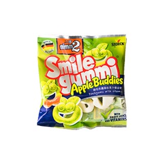 Nimm2 Apple Buddy Gummy 90g. นิมม์ทู แอปเปิ้ลบัดดี้กัมมี่ 90 กรัม