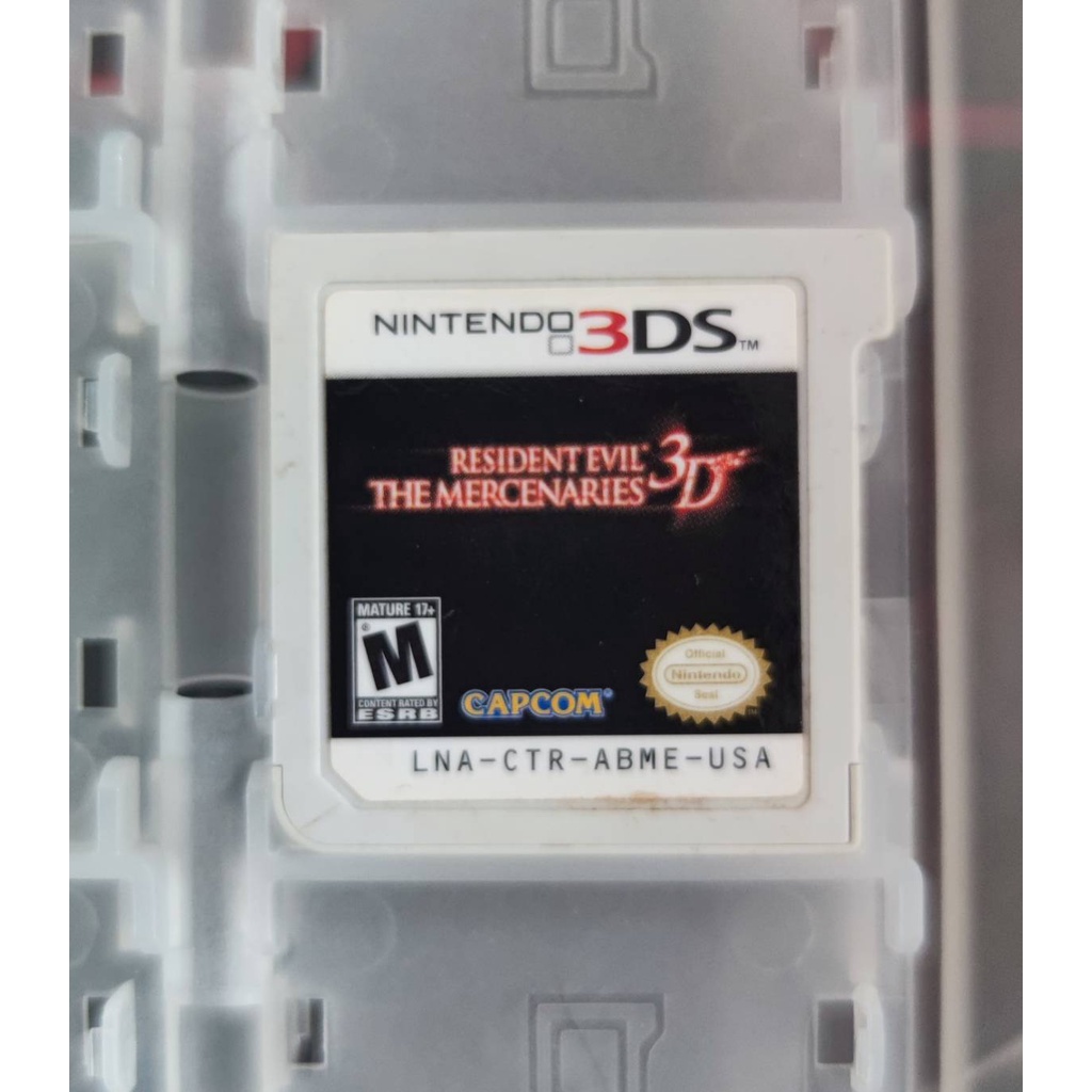 เกม 3D Nintendo 3DS Resident Evil The Mercenaries ***มือ2 นินเท็นโด ดีเอส ไม่มีตลับ RESIDENT EVIL THE MERCEN