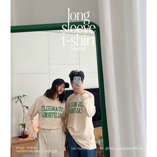 HAY / LONG SLEEVE T-SHIRT เสื้อยืดแขนยาว