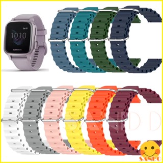 Garmin Venu SQ Garmin Venu SQ 2 Music Smart watch สายซิลิโคนนิ่ม สายนาฬิกาข้อมือสมาร์ทวอทช์ เปลี่ยนได้ Venu SQ 2 สายรัดข้อมือ อุปกรณ์เสริม