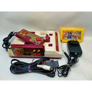 Famicom จอยเม็ดถัว ระบบ AV SFC หรือ AV แบบ Super Nintendo หรือ AV Snes ชุดไฟไทยพร้อมเล่น เกมตลับ 150 เกมเทพไม่ซ้ำ