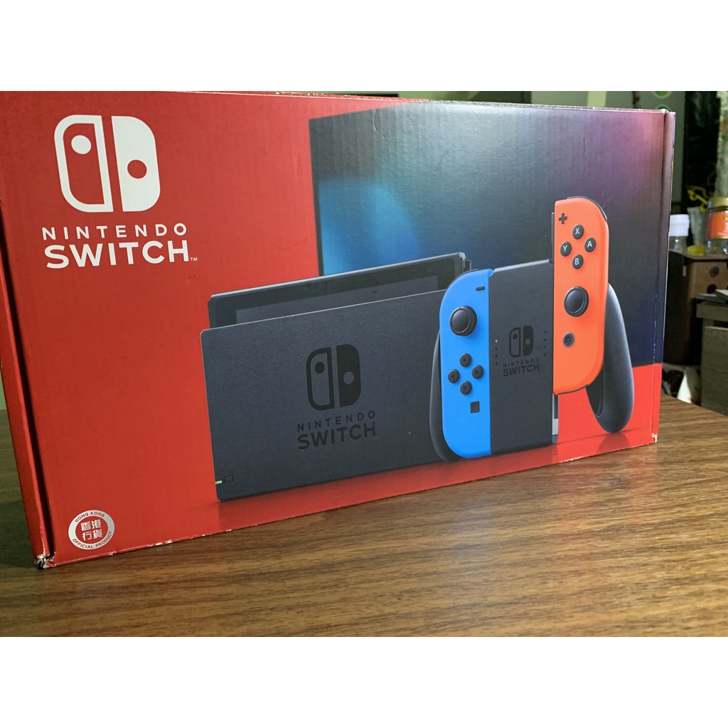 Nintendo Switch มือสอง กล่องแดง นินเทนโดสวิตซ์มือ สองกล่องแดง เครื่องสวย มีประกันจอย