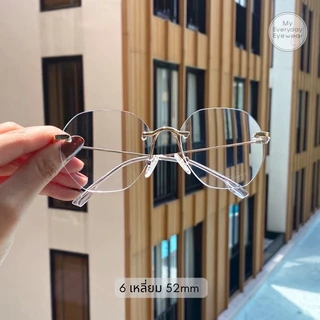 แว่นตาไร้กรอบ Rimless เลนส์ Index 1.6 ขึ้นไป เหนียวพิเศษ บางเบา