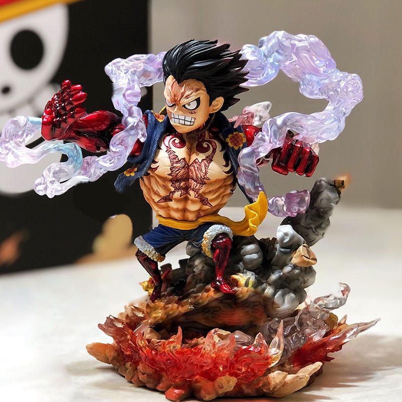 พร้อมส่ง ฟิกเกอร์ One Piece G5 Fourth Gear Luffy Great Ape King Gun Ming Brother Battle Chapter สําหรับตกแต่ง