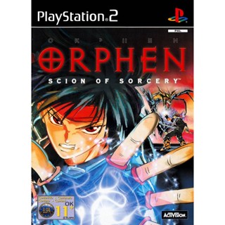 Orphen: Scion of Sorcery (Europe) PS2 แผ่นเกมps2 แผ่นไรท์ เกมเพทู