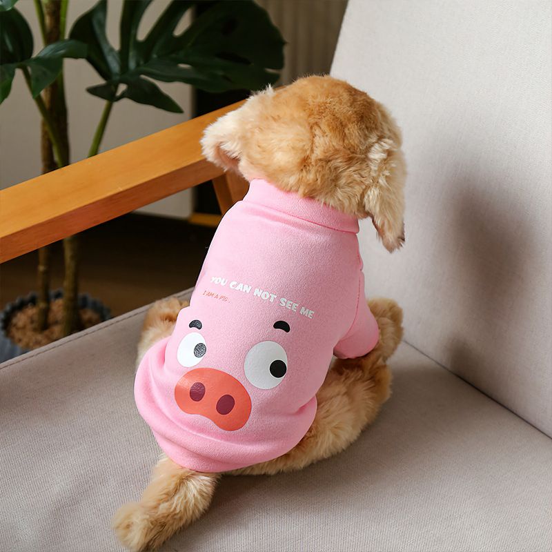 🇹🇭ร้านไทย❤️ เสื้อสุนัขน่ารัก เสื้อแมวแขนยาว ลายหน้าสัตว์ต่างๆ ด้านในเป็นผ้าสำลีนุ่มมากๆ - รูปที่ 2