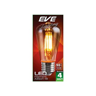 หลอด LED EVE FILAMENT ADISO 64 4 วัตต์ WARMWHITE E27