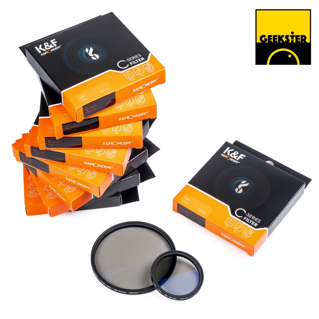 CPL ฟิลเตอร์ 49mm K&F HMC Filter / CPL KF Circular Polarizer / Polarize 49 mm