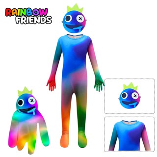 ชุดจั๊มสูทคอสเพลย์ Roblox Rainbow Friends สีสันสดใส สําหรับทุกโอกาส