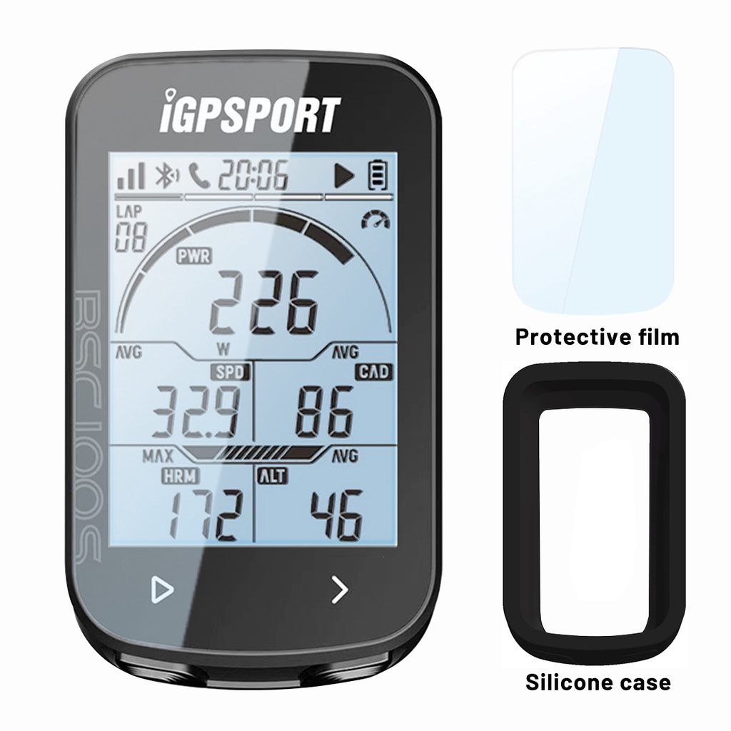 Igpsport BSC100S Speedometer Bike กันน้ําไร้สาย IPX7 GPS 2.6 นิ้ว LCD Speedometer