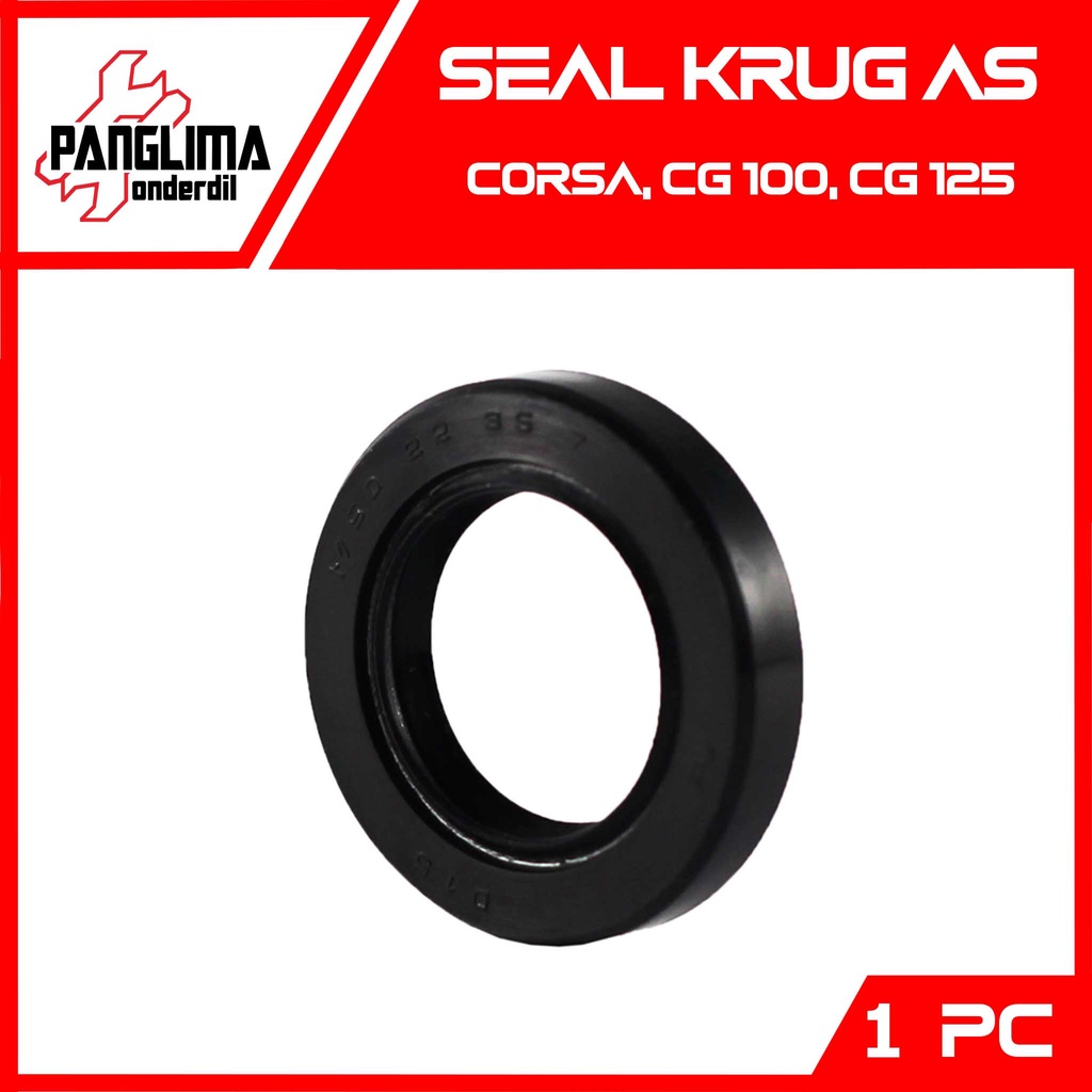 ซีล Krug As Vespa Corsa & CG 100-CG100 & CG 125-CG125 22x35x7 ซีล Kruk-Krek-Kreg-Ker