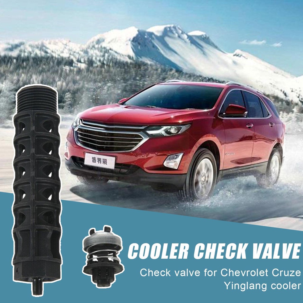 1PCSOriginal Engine Oil Cooler Filter for Chevrolet Cruze Yinglang Cooler Check Valve Oil Radiator Bypass Valve Check Va