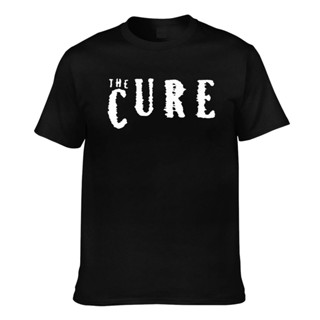 มาแรง เสื้อยืดลําลอง แขนสั้น พิมพ์ลาย The Cure สําหรับผู้ชาย