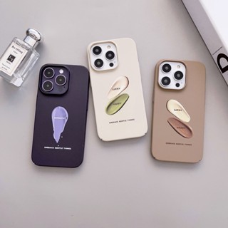 เคสโทรศัพท์มือถือ PC แข็ง เป็นมิตรกับผิวหนัง ลายศิลปะ สําหรับ iphone 14 Pro Max i14 plus 13 Pro Max i13 13pro 11 Pro Max i11 12Pro 12 Pro Max